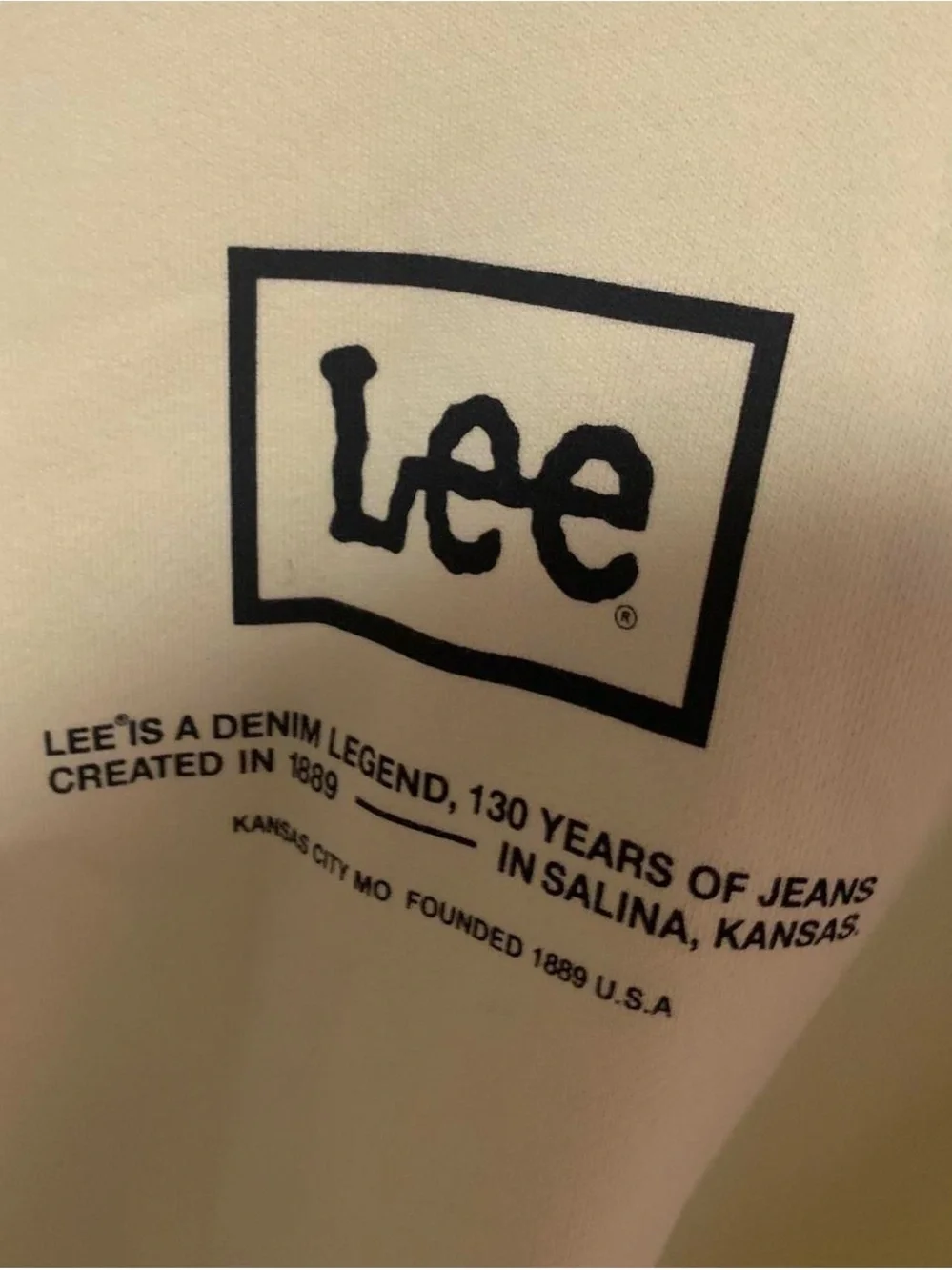 Lee x H&M hoodie